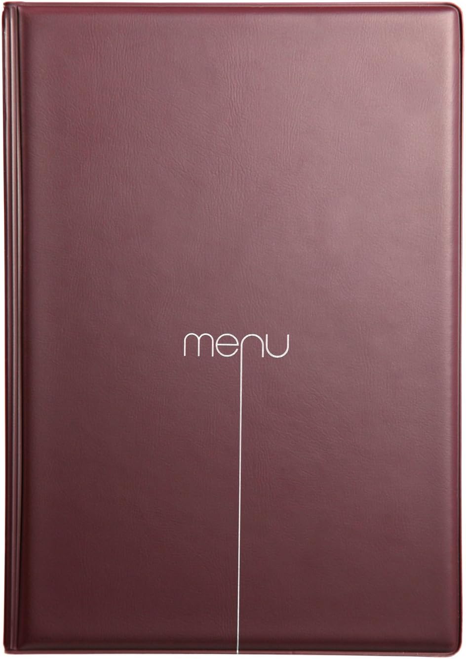 I LOVE MENU Risto Menu Holder, PVC Bordeaux 23 x 16.2 cm (A5)