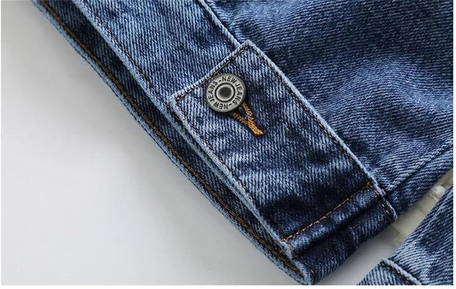 Men's Lightweight Denim Jacket Turn-Down Collar Casual Outerwear For Spring And Fall Stylish And Comfortable