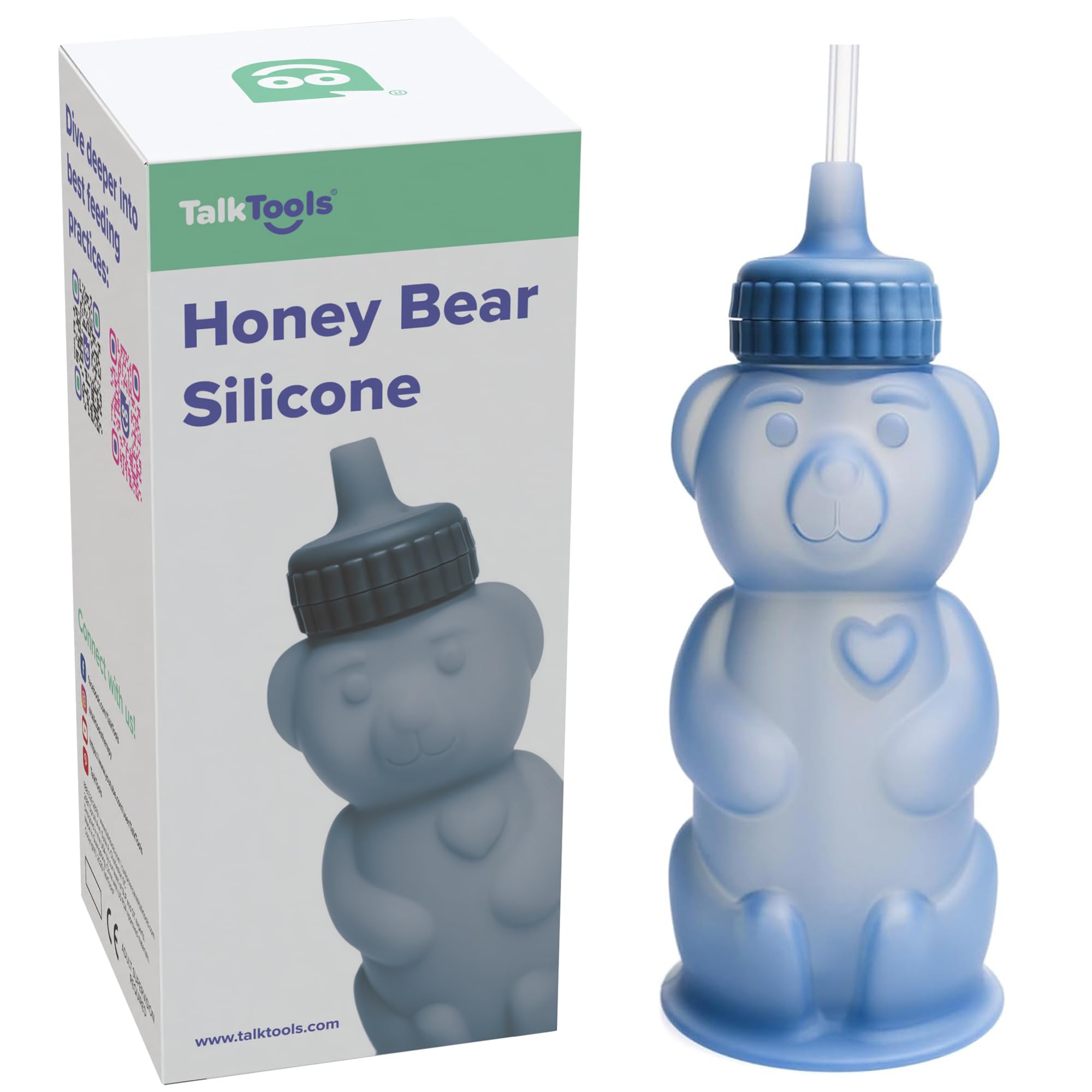 TalkTools Honey Bear Straw Cup