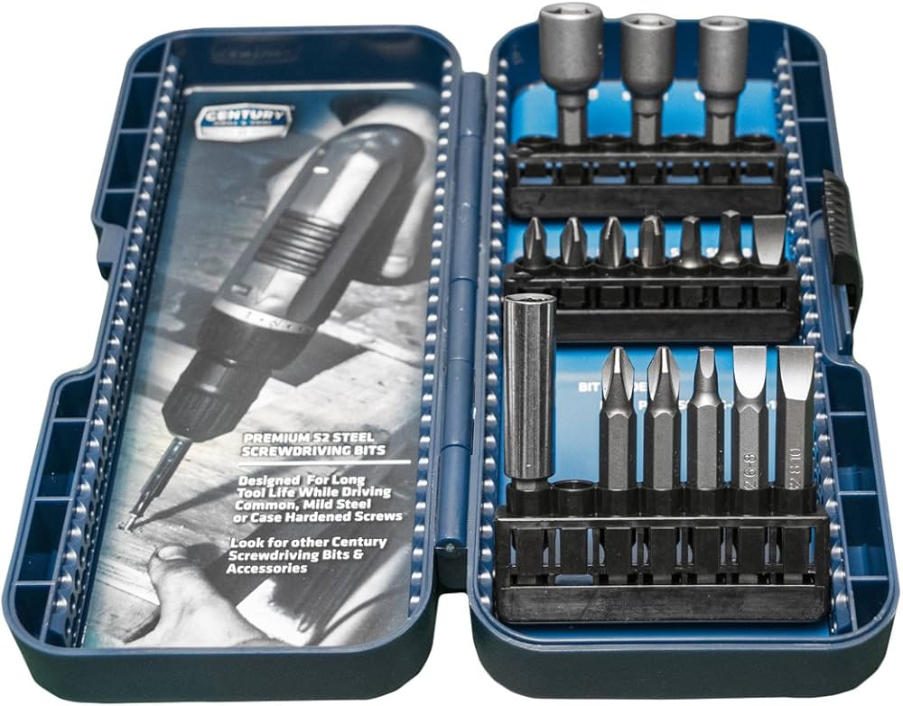 Erbauer Straight Shank Mixed Drill Screwdriver Bit Set 100, 50 OFF