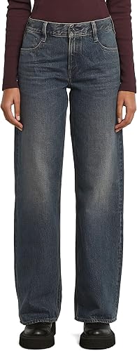 G-STAR Judee Low Waist Loose Jeans, Vaqueros Mujer, Azul (Antic Sand Blast D2288
