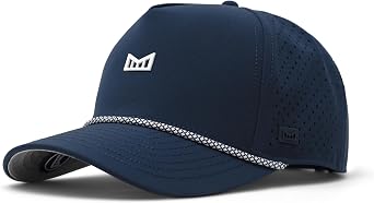 melin Odysea Rope Bulls Icon Hydro, Trucker & Rope Hat, Performance Hat for Men & Women, Water-Resistant Fitted Baseball Cap