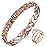 Jecanori Copper Magnetic Bracelets for Women,Adjustable 99.9% Solid Copper Bracelets,Valentine\'s Day Gifts Magnetic Jewelry with Sizing tool