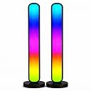 HUMAIZAR RGB LED Light Bars, 2 Pack, App and Remote Control, USB Powered Dimmable Ambient Lights for Gaming Setup, TV, PC, Bedroom and Streaming gallery image