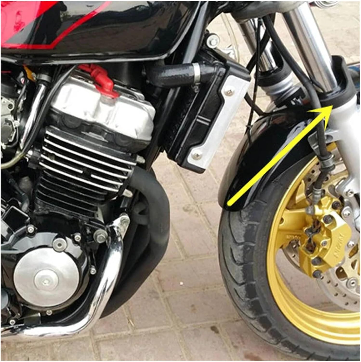 2 PCS ABS Motorcycle Fork Stanchion Covers for CB400 SF VTEC Hornet 250
