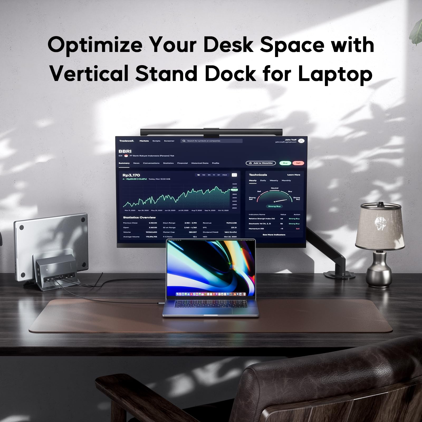 Snapklik.com : Vertical USB C Docking Station For MacBook Pro Air ...