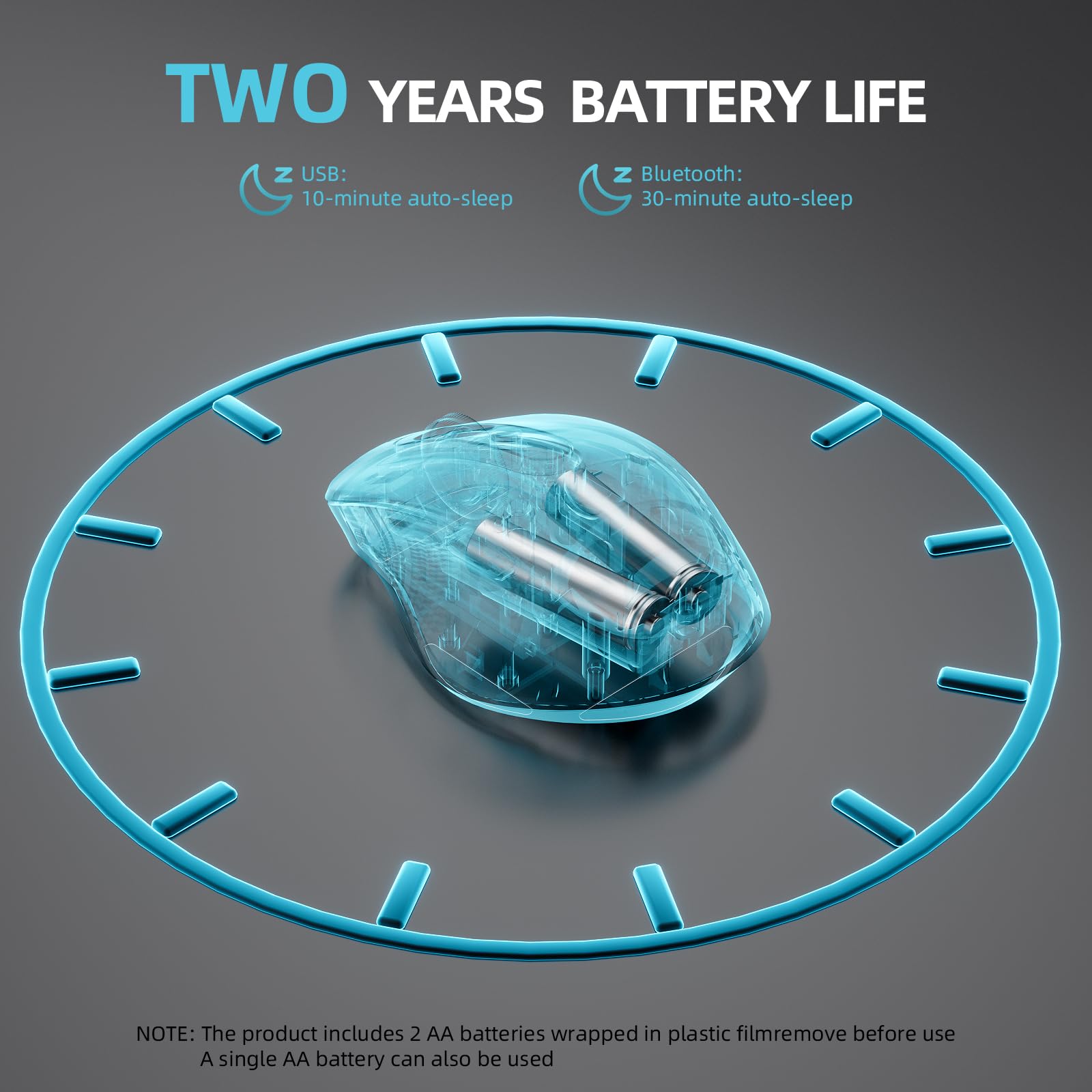 Wireless Bluetooth Ergonomic Silent Pink Mouse for Laptop & Mac, Multi-Device (BT1/BT2 + 2.4G USB) One-Click Switch, 4-Way Metal Scroll Wheel, 3000 DPI Office Mouse for PC MacBook iPad