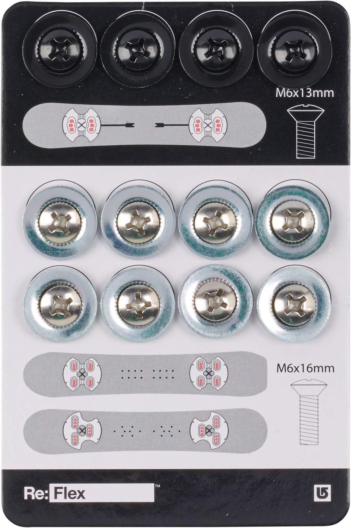 Mens M6 Hardware Replace, Silver, One Size