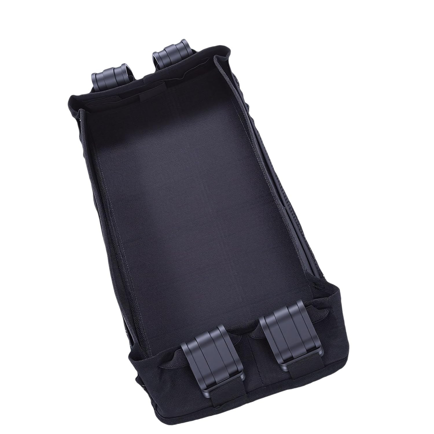 Stroller Tray, Anti-Slip Base Easy Access Snack Holder Baby Stroller Accessory Oxford Cloth Multi-Function for Toddlers Parents Travel Parks Outings