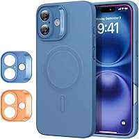 Vista 83 de ESR Serie Cloud Funda para iPhone 15 Pro con MagSafe, soporta carga magnética, delgada, de silicona líquida, absorción de golpes, protección