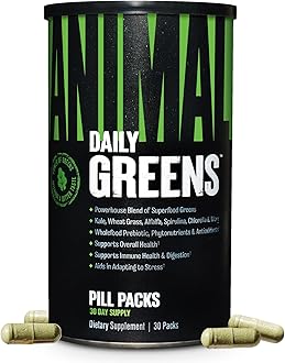 Greens Pak - Chlorophyll, Whole Food Prebiotic and Digestion Blend, 30 Count