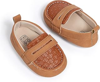 Infant Baby Girls Boys PU Leather Sneakers Soft Sole Toddler Newborn Loafers First Walkers Skate Shoe