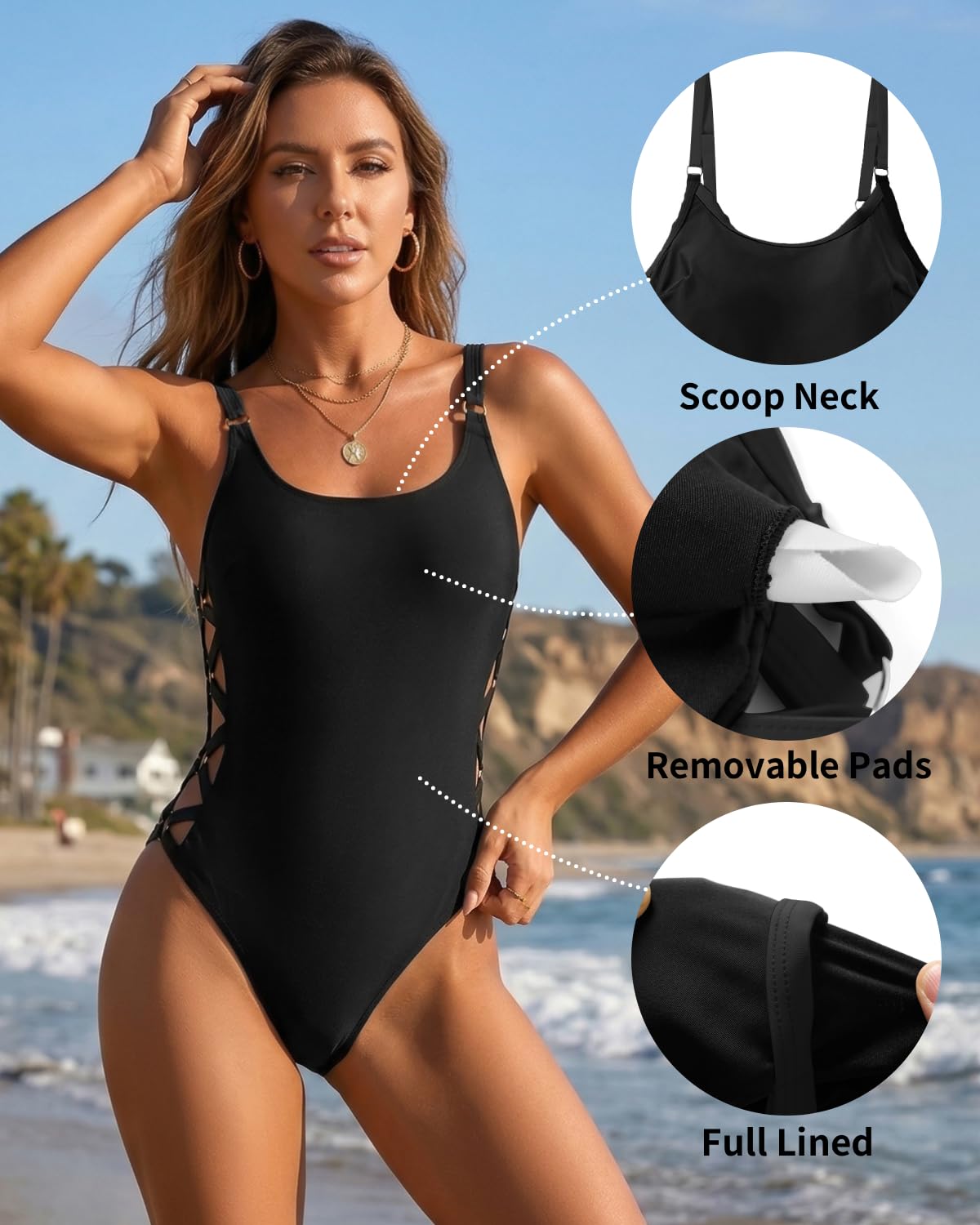 Tempt Me Monokini Monokini para Mujer