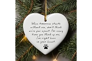 Personalized Pet Memorial Ornament: Enduring Tribute to Cherished Companions