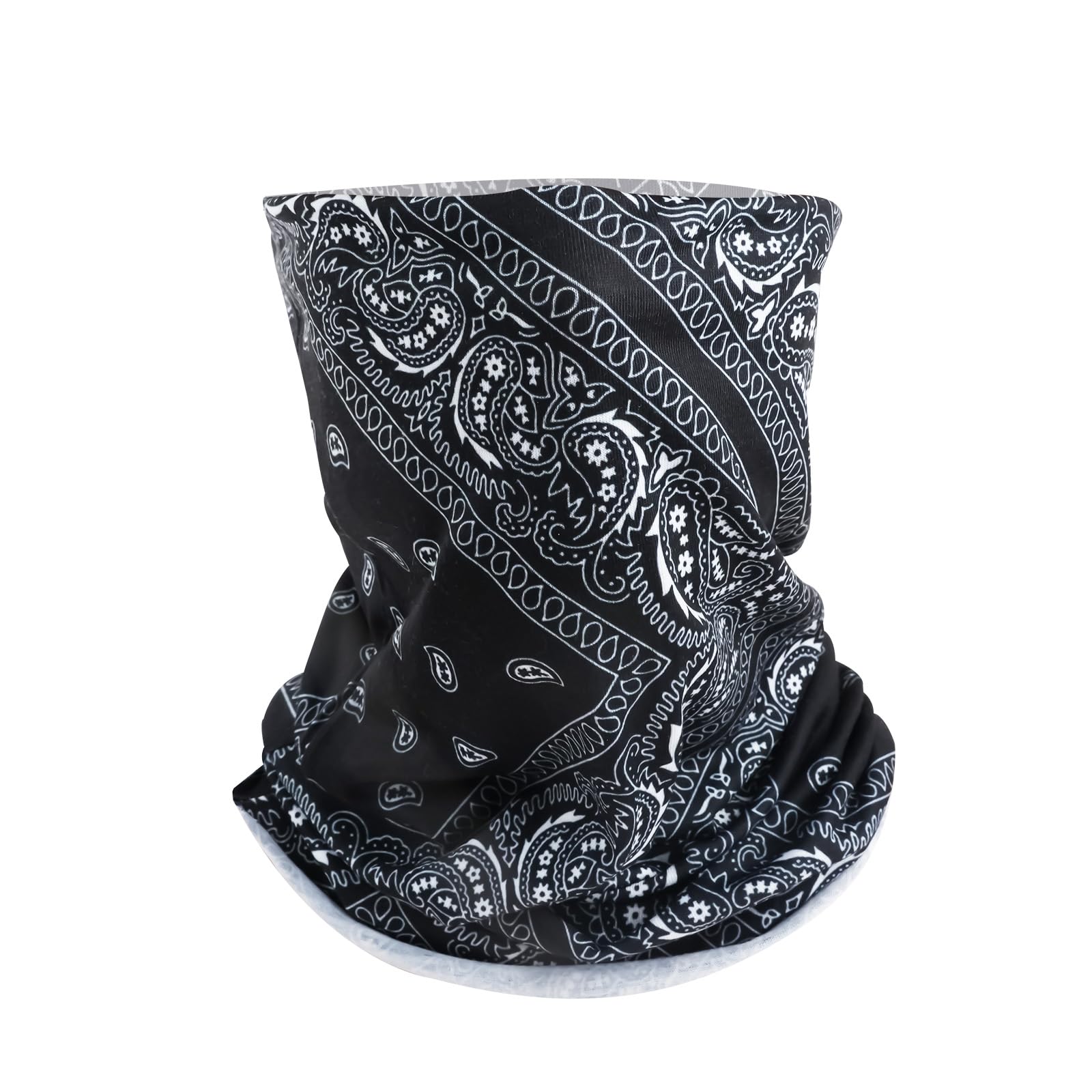 Colourful Skulls Bandana Black Head Scarf Headbands Handkerchief Biker Cotton Bib Party Face Covering Headwear For Motorcycling Mens Womens Unisex