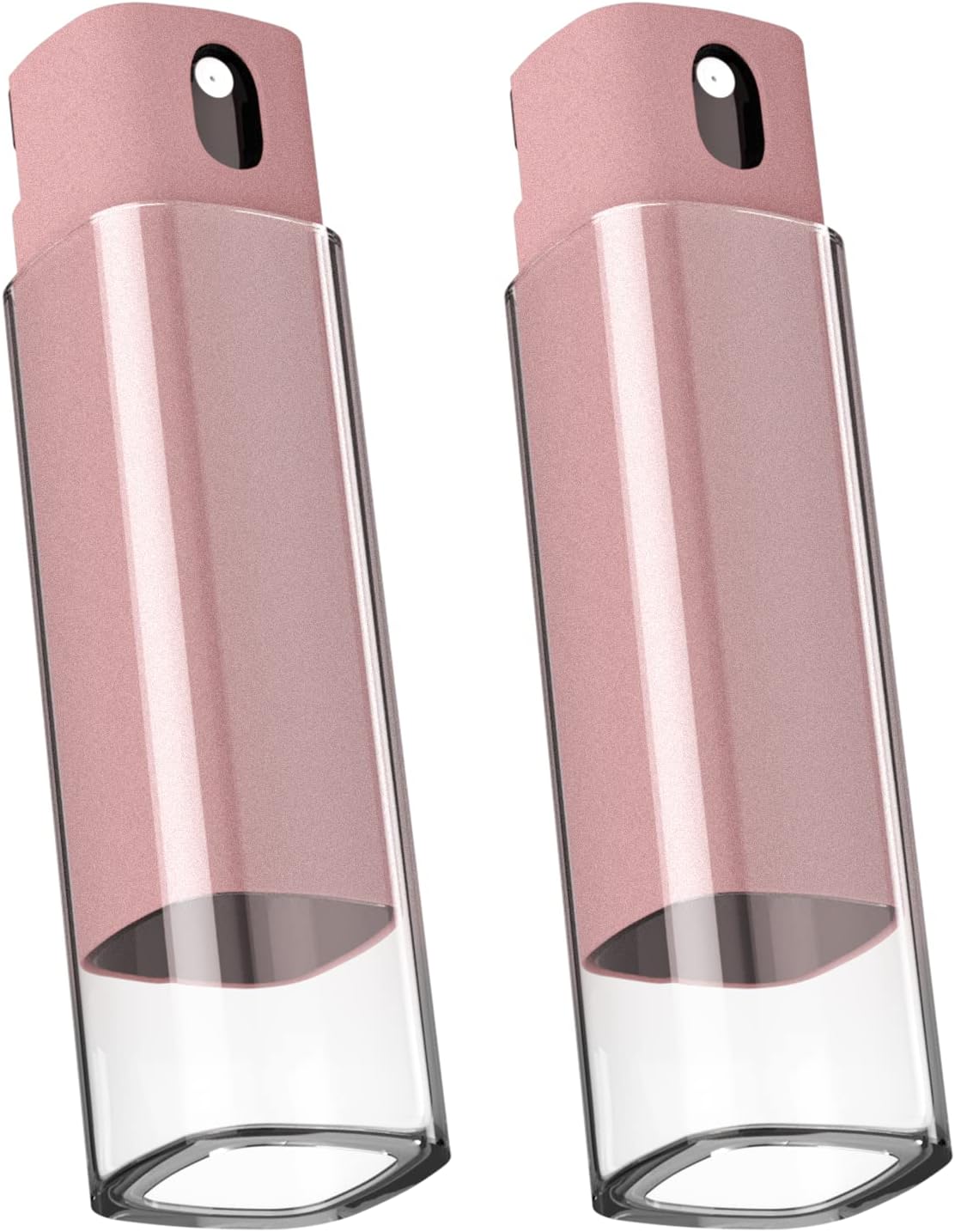 BoYata Screen Cleaner Kit 2PCS, 3-in-1 Touchscreen Mist Cleaner Spray Bottle Tool & Microfiber Cloth, Portable Reusable Fingerprint-Proof Spray Bottle for Phone/Laptop/Tablet/TV/Screens (Pink)