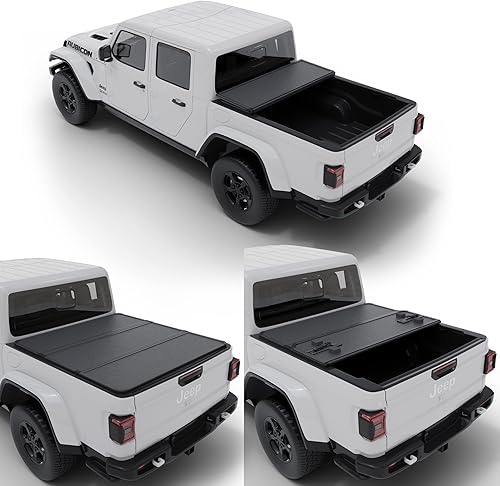 Miniatura 3 de Cubierta rígida plegable para caja de camioneta |THTF031|Se adapta a Jeep Gladiator 2020-2025 caja de 5 pies (60.3 pulgadas)