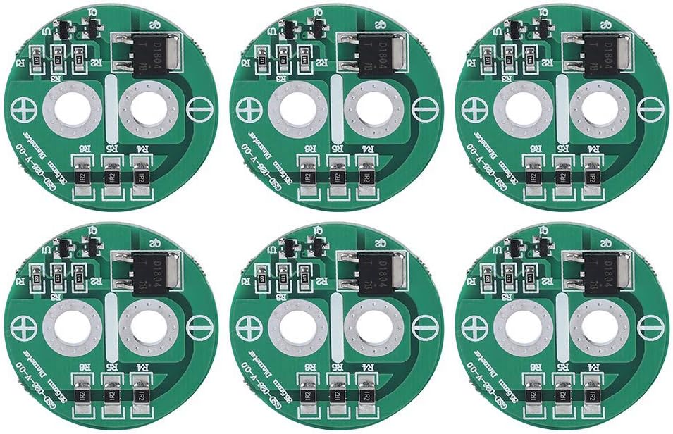 Super Capacitor 2.5V High-Precision Module for Car Start-Up, 6Pcs Set for Electronic Components