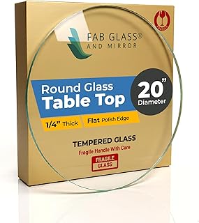 Round Glass Table Top