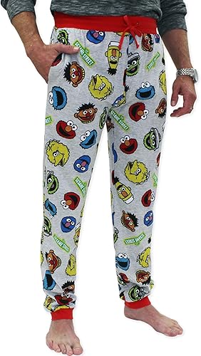 Sesame Street Characters Elmo Cookie Monster Jogger - Pantalón de pijama