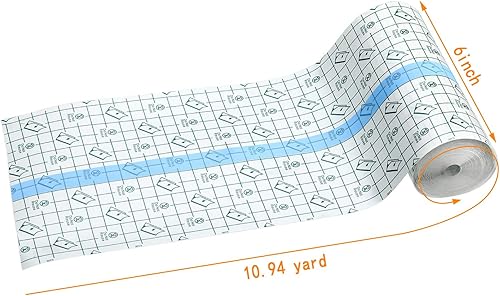 Miniatura 3 de Vendaje adhesivo transparente, impermeable, cinta elástica para tatuajes y natación (6 pulgadas x 10.94 yardas)