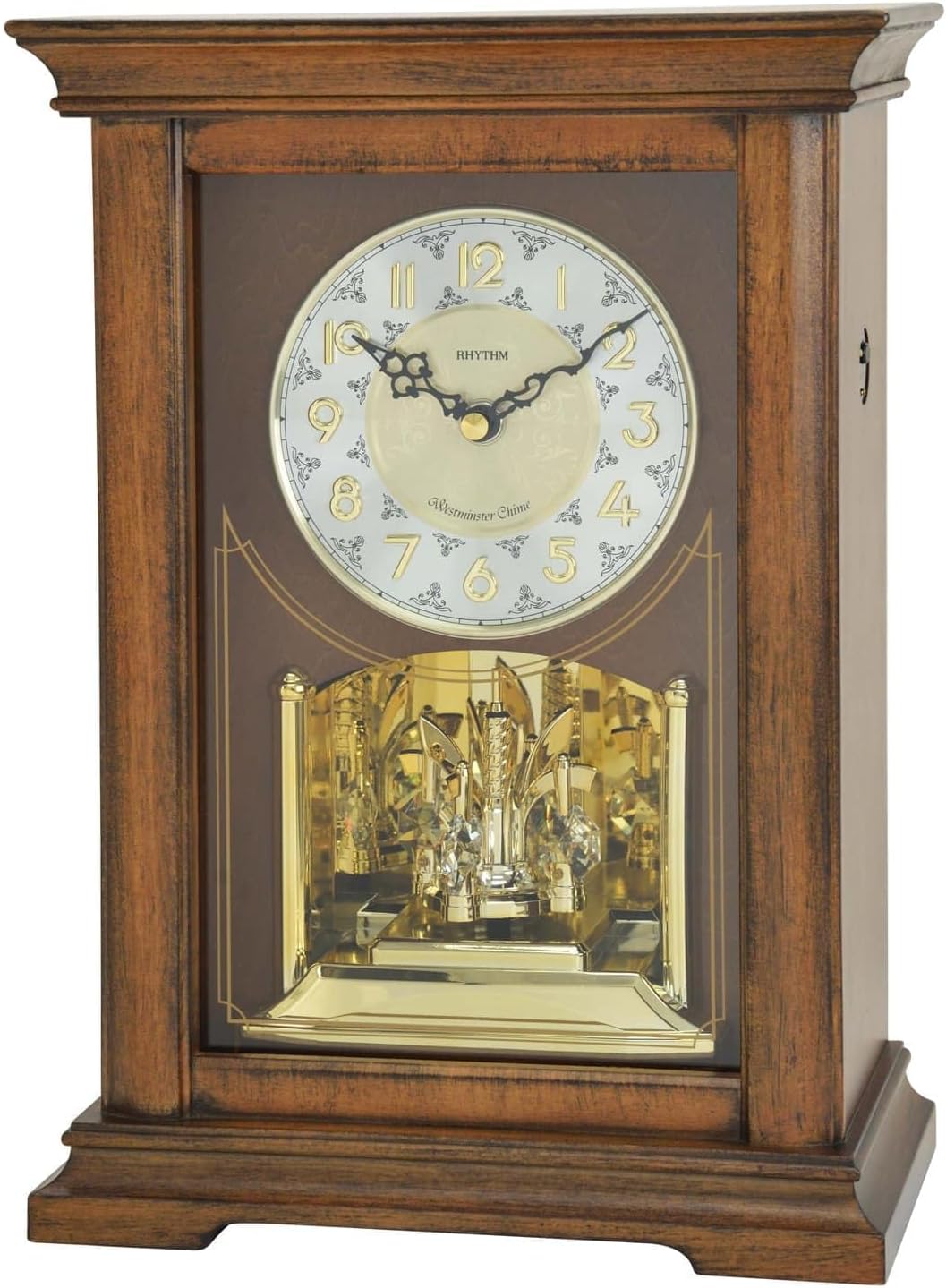 RHYTHM Clocks WSM Highland Mantel Clock CRH270UR06