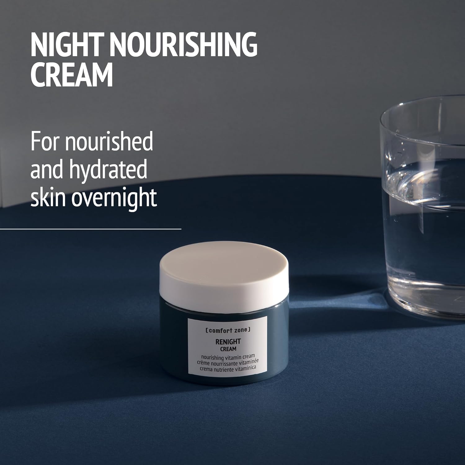 [comfort zone] Renight Nourishing Vitamin Cream, Night Treatment To Nourish And Hydrate, Ideal For All Skin Types - Image 2