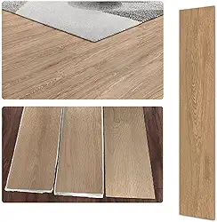 Kit 9 Piso Vinílico Autocolante Régua Madeirado 1,8mm 1,25m2 (P555)