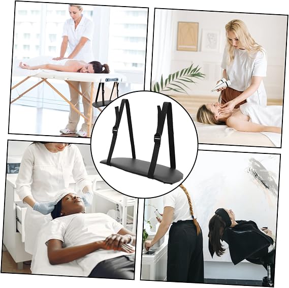 Massage Table Armrest Support Shelf Wide Handrail and Footboard Rack for Beauty Beds Portable and Easy to Use Massage Accessory for Home Salon Travel and Office Use