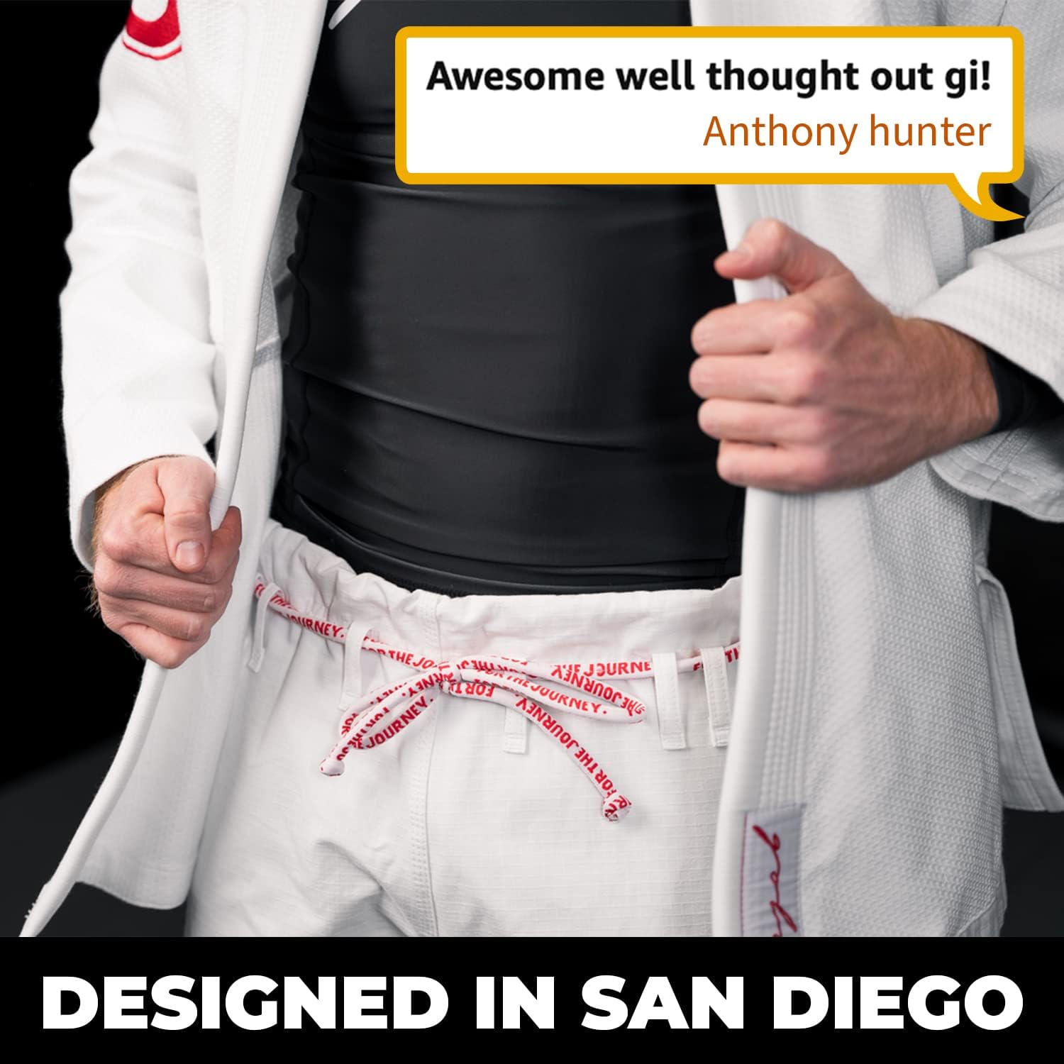 Gold BJJ Calavera Jiu Jitsu Gi - Ultra Strong Gold Weave Premium Kimono - IBJJF Competition Approved Uniform - Image 4