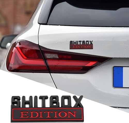 Miniatura 9 de ASUBHA Calcomanía Deportiva de Metal 3D para Coche, Calcomanías de Emblema e Insignia para Guardabarros Lateral y Maletero Trasero del Coche