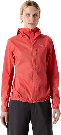 Arcteryx Squamish Hoody Womens | Lightweight Hooded Windshell for Rock Climbers