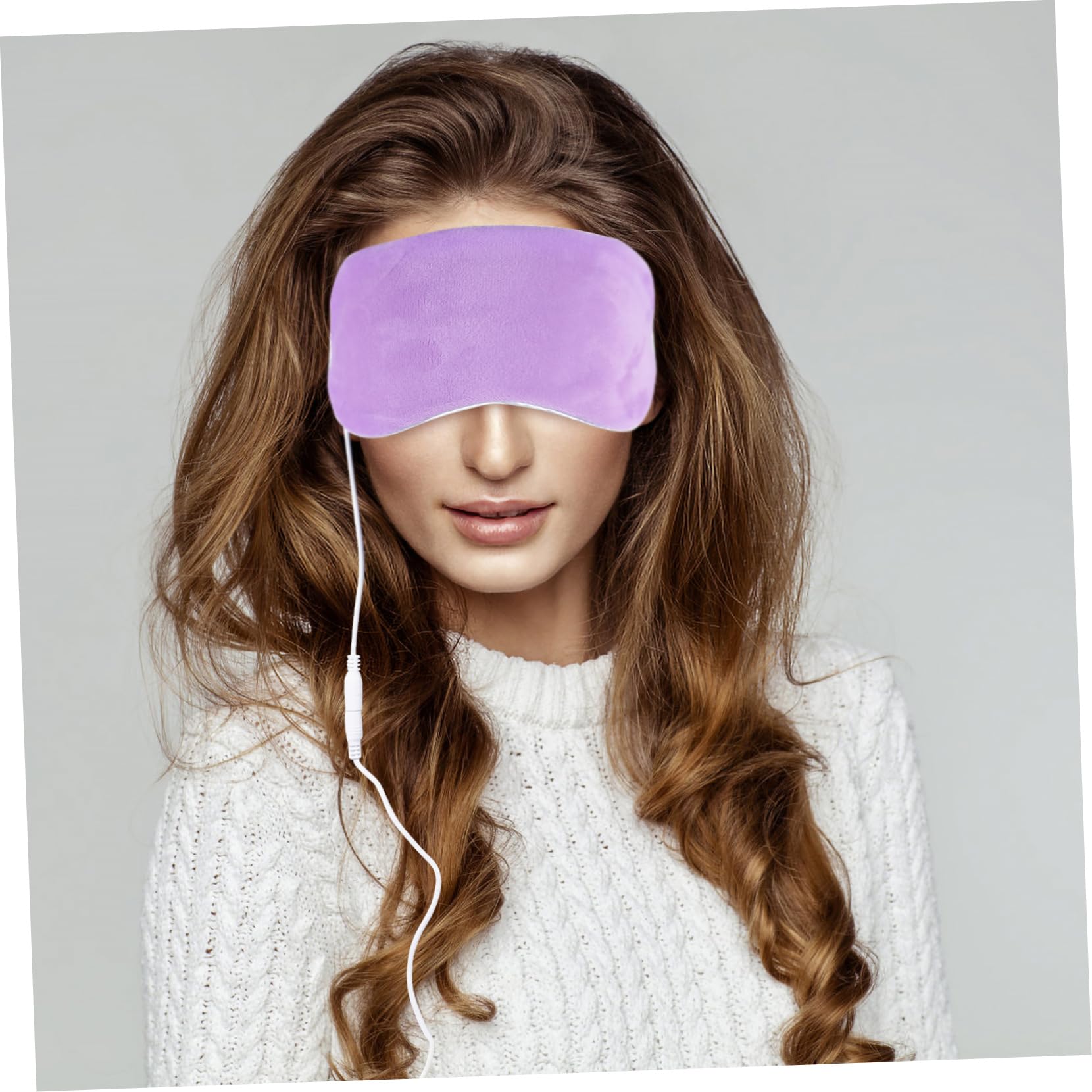 Didiseaon 3 Piezas de ojos de vapor ojeras eye massager sleeping mask círculos oscuros sleep mask dormir gafas de en el ojo venda terciopelo de cristal