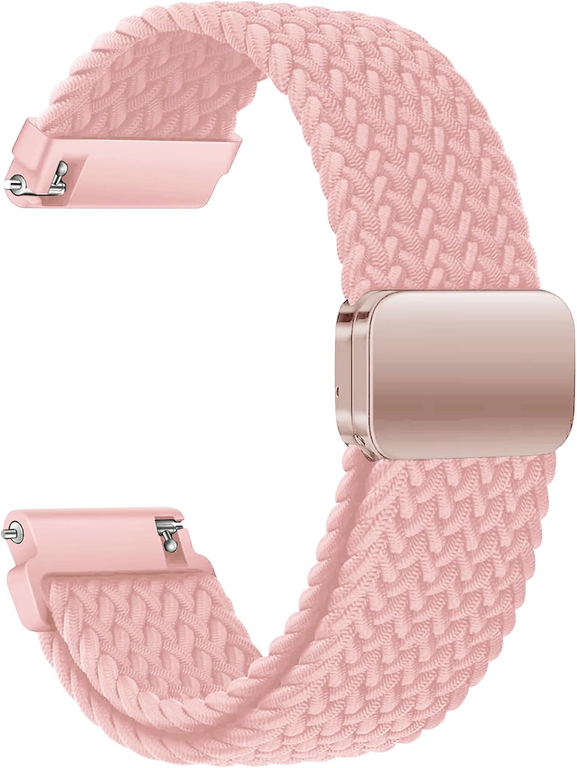 Quick Release Watch Band Compatible With Peanuts x Timex Marlin Automatic Soccer (40 MM) Woven Braided Band, Adjustable Clasp Replacement Strap