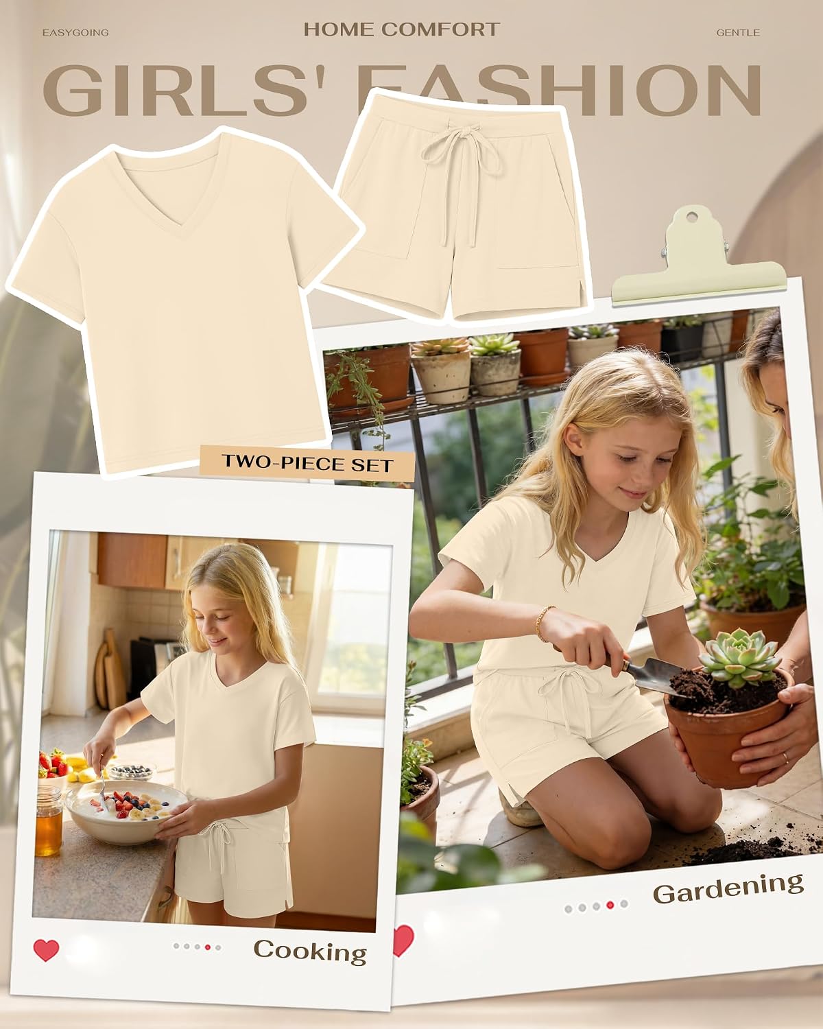 Girls' 2 Piece Summer Outfit image 3