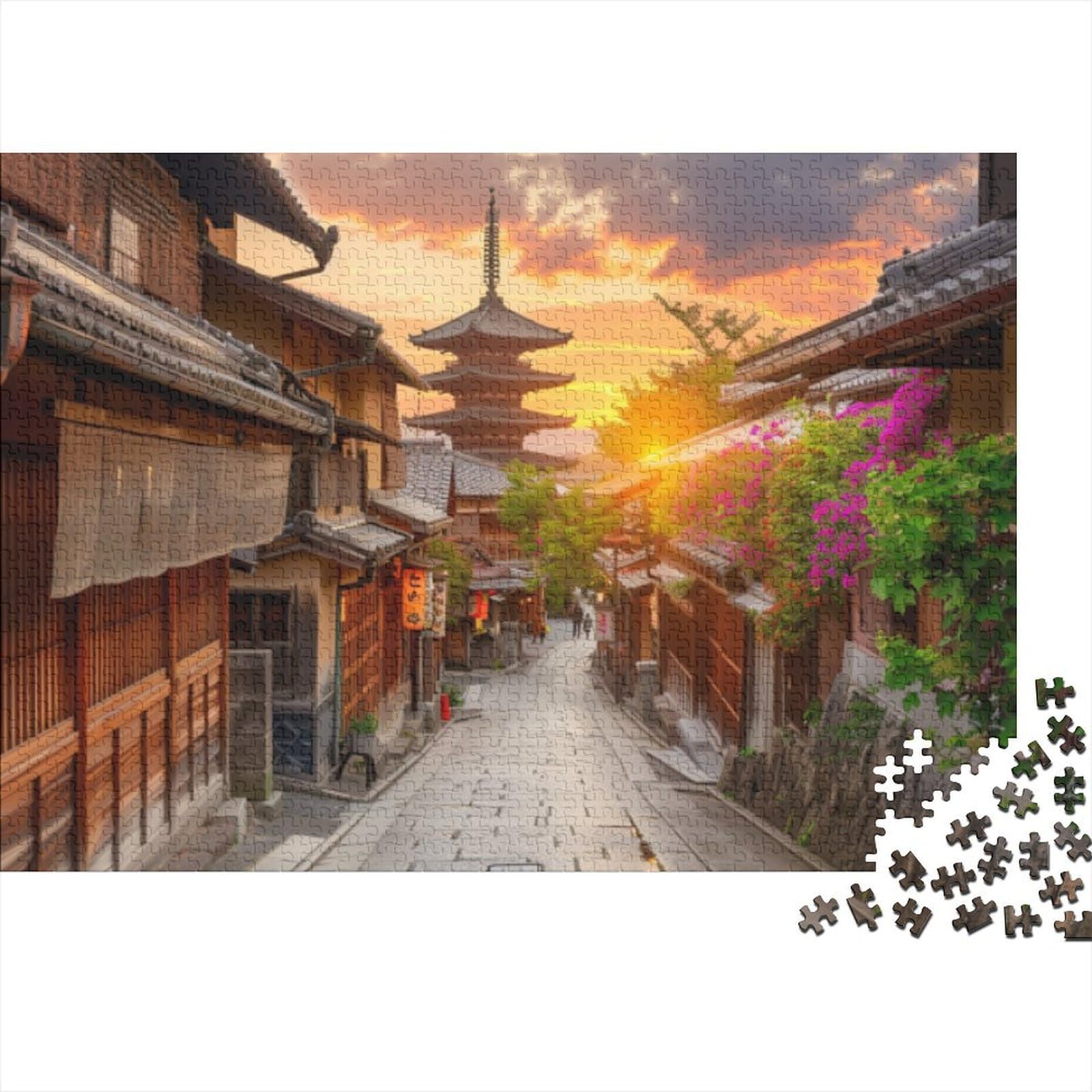 Puzzle 500 pièces moderne Alleys, une superbe idée de cadeau pour les adultes