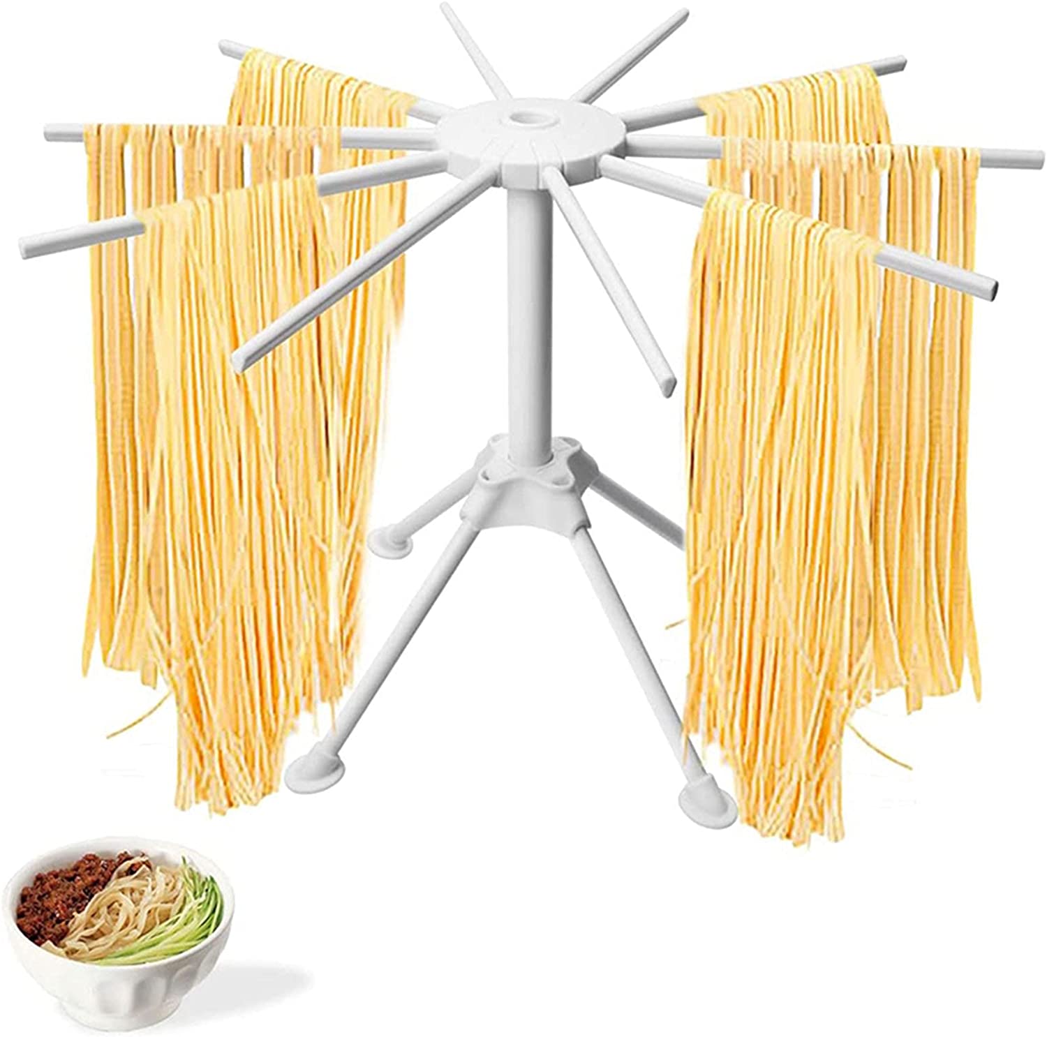 Foldable Pasta Drying Rack Compact Easy to Storage and Quick