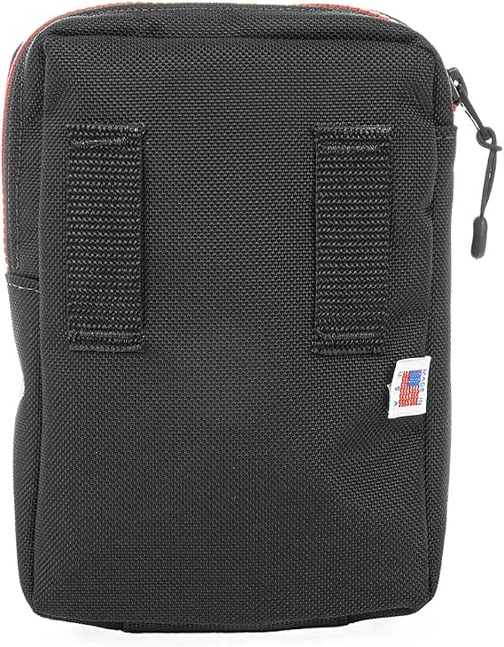 Dive Rite DC Bellows Pocket, Vertical, Zipper Closure, Black, One Size
