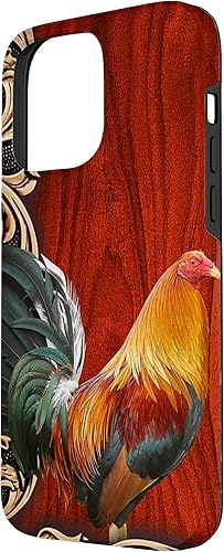 Vista 83 de Funda para iPhone 13 Pro Max Rooster wood - ROOSTER-PC