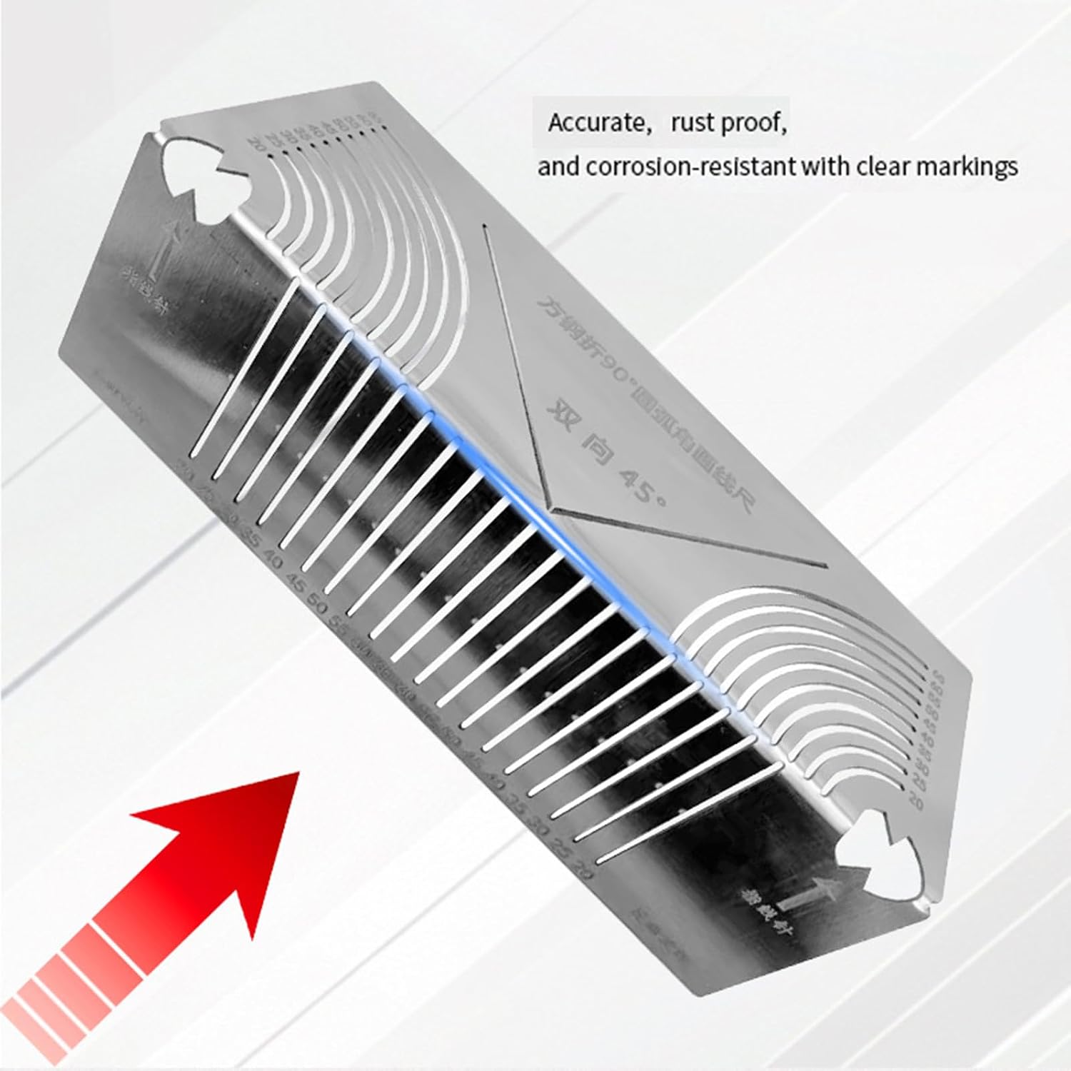 Adjustable Precisions Marking Tool Multipurpose Metal Marking Gauges Easy Carry For Metalworking Engineering Construction