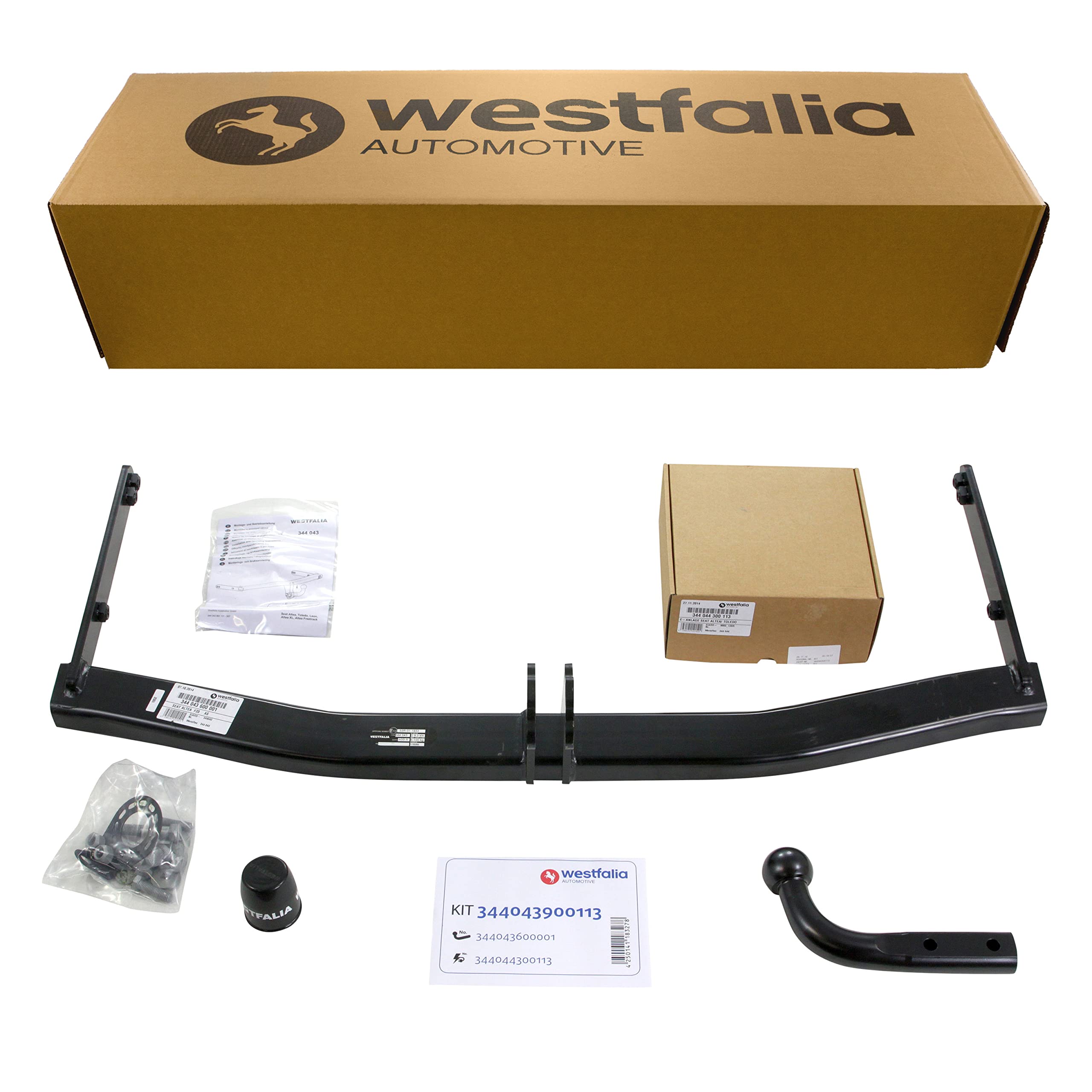 Westfalia 344043900113 Remolque de Bicicleta