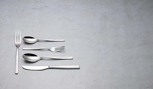 Miniatura 4 de Oneida Ensley - Juego de cubiertos (20 piezas, 20 piezas, acero inoxidable)