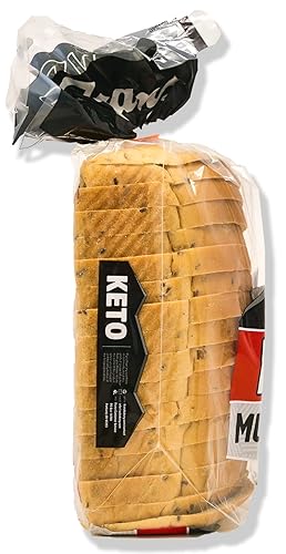 Miniatura 2 de Franz Keto Pan multisemilla  Solo 2 carbohidratos netos por porción  2 paquetes (2 x 16 onzas) con guía de estilo de vida Keto