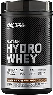 【国内正規品】ON Platinum ハイドロホエイ プロテイン ターボチョコレート 816g (1.8lb)「ボトルタイプ」 オプティマムニュートリション(Optimum Nutrition)