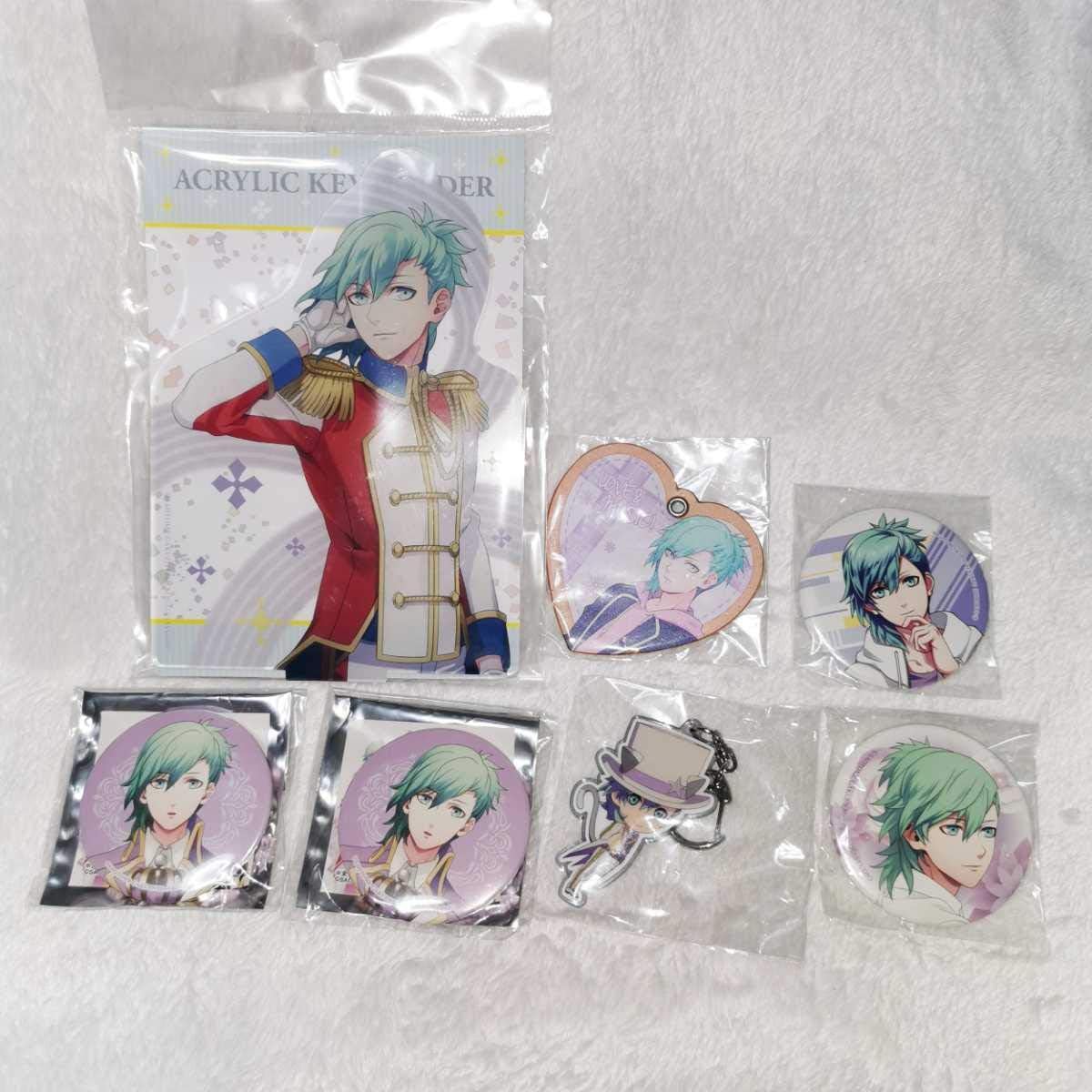 Amazon Co Jp うたプリ 藍 セット 缶バッジ アクリルスタンド マーチングバンド アクスタ アクキー レザーチャーム シャニスト ホビー 通販