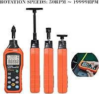 Vista 2 de Tacómetro digital Protmex, Anaranjado