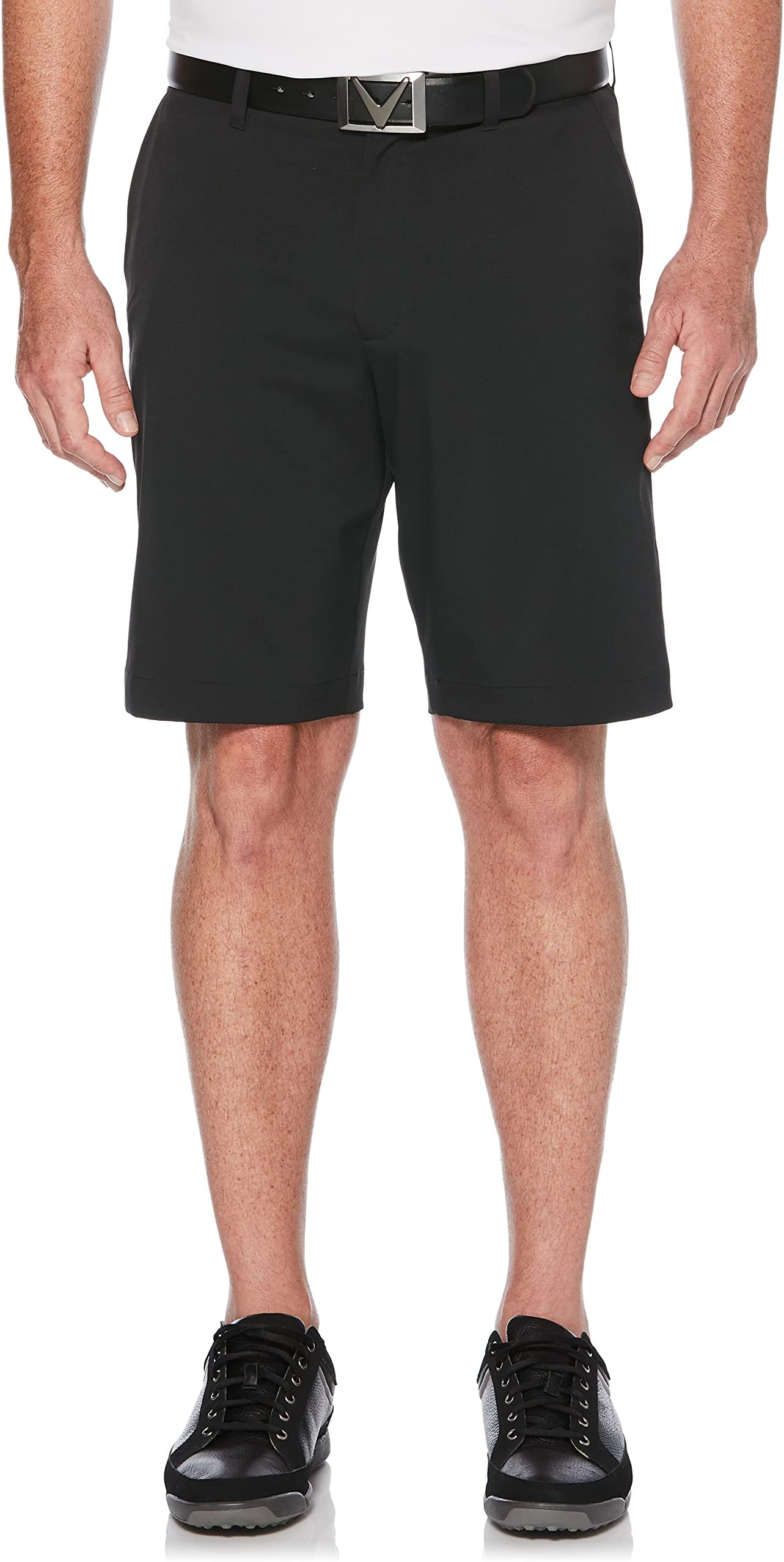 Men's Opti-Stretch Solid Short with Active Waistband