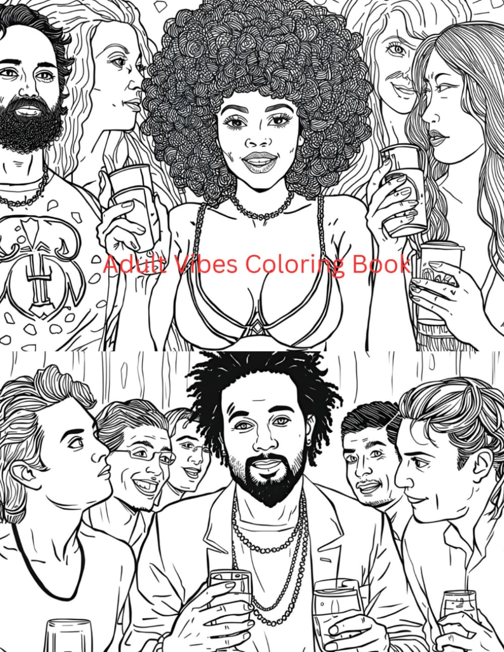 Adult Vibes Coloring Book