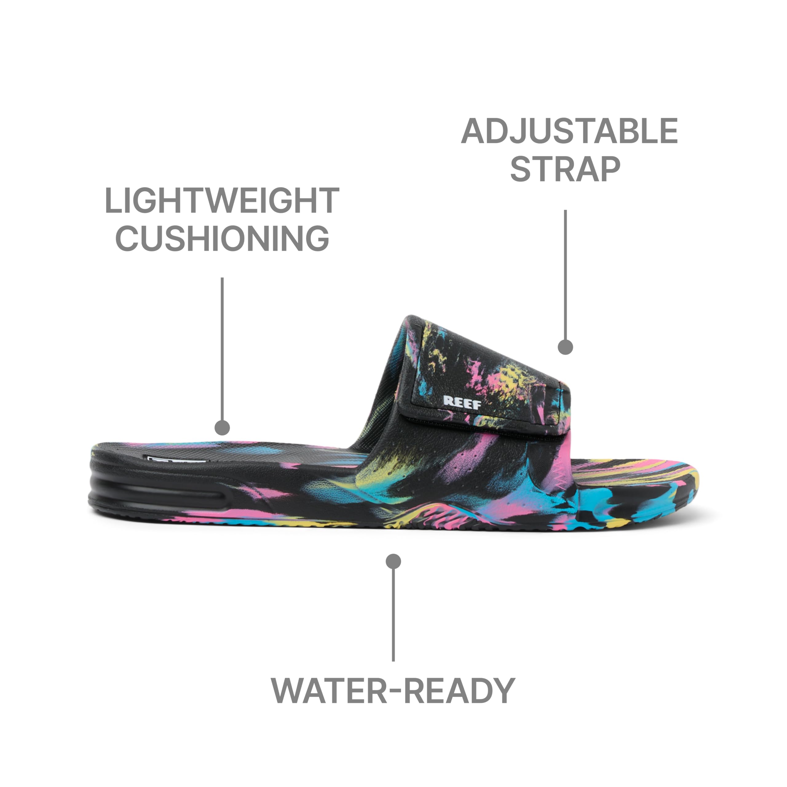 Reef Fanning Slide H20 Sandalias deslizantesHombre