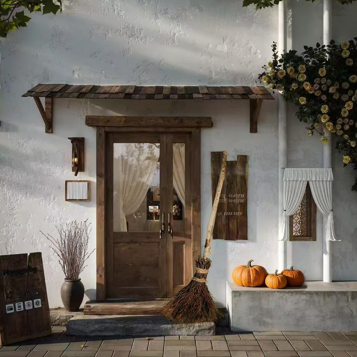 29” Real Dried Birch Twigs 20pcs 100% Natural Birch Branches for Floor Vases Tall , Long Decorative Sticks for DIY Rustic Home Decor Broom Wreath Halloween Christmas Easter Wedding